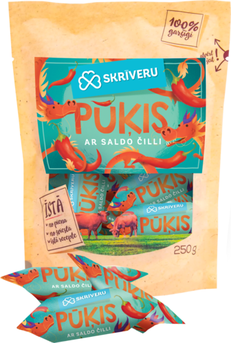 Soft Fudge “Skrīveru Dragon” with sweet chilli 250g