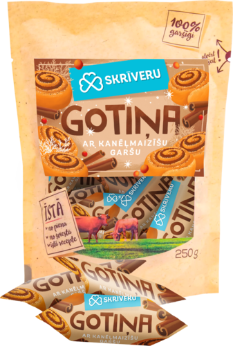 Soft Fudge “Skrīveru” with cinnamon rolls 250g