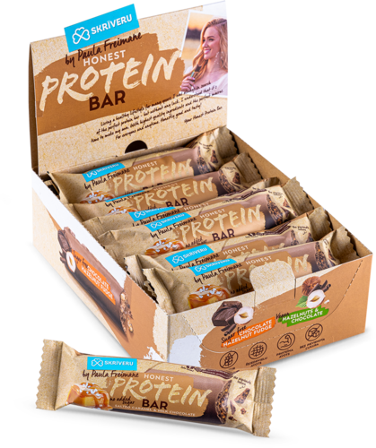 Salted caramel protein bar in milk chocolate 45g x 15 pcs