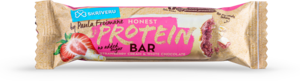 Strawberry protein bar in white chocolate 45g