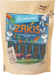 ENG Soft Fudge „Skrīveru Zaķis“ with carrot cake flavor 250g