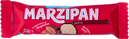 Marzipan bar in dark chocolate 40g