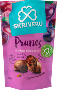 Prunes in dark chocolate 110g