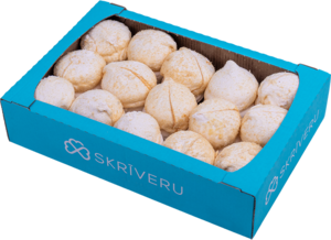 Skrīveru zefīrs ar konfektes 