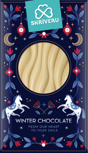 White chocolate with gingerbread, 90 g