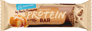 Salted caramel protein bar in milk chocolate 45g