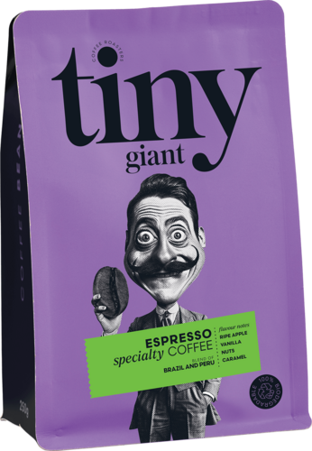 Espresso blend of Brazil and Colombia 250g