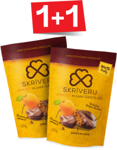 Apricots in dark chocolate