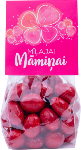 Mother's Day Almond - strawberry in white chocolate