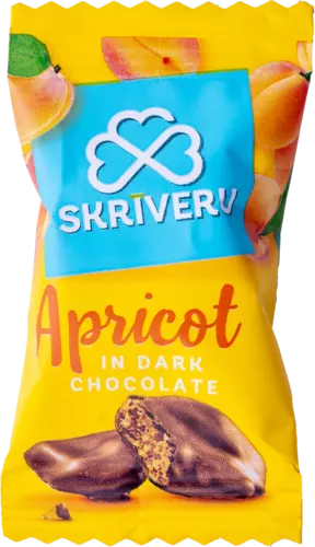 Apricots in dark chocolate 1kg