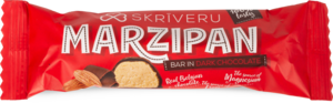Marzipan bar in dark chocolate