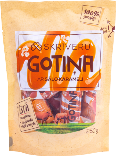 Soft Fudge Skrīveru with salted caramel