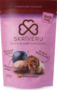 Prunes in dark chocolate