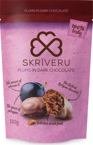 Prunes in dark chocolate