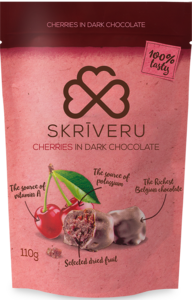 Cherries in dark chocolate