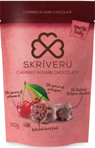 Cherries in dark chocolate