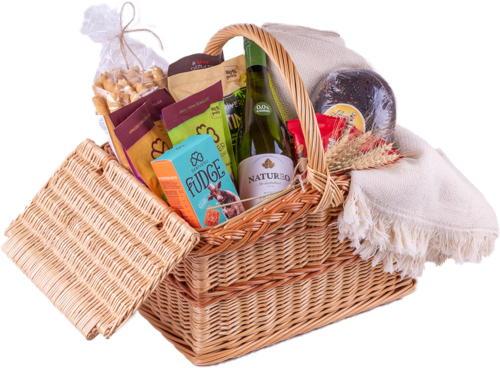 Rich gift basket