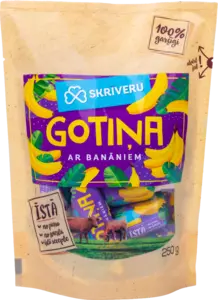 Soft Fudge "Skrīveru" with bananas 250g