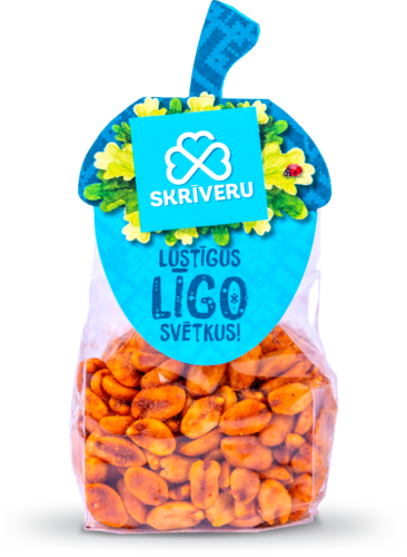 Salted peanuts with paprika and garlic 100g