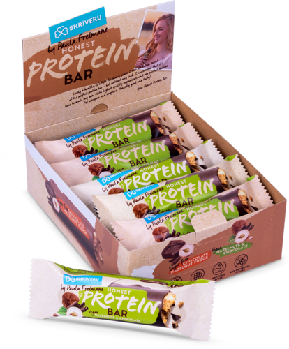 Vegan dates and hazelnut protein bar 45g x 15 pcs