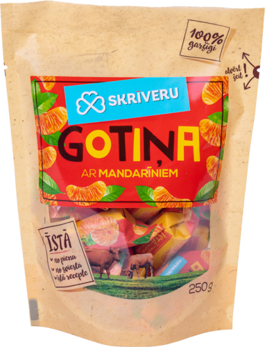 Soft Fudge Skriveru with mandarins 250g